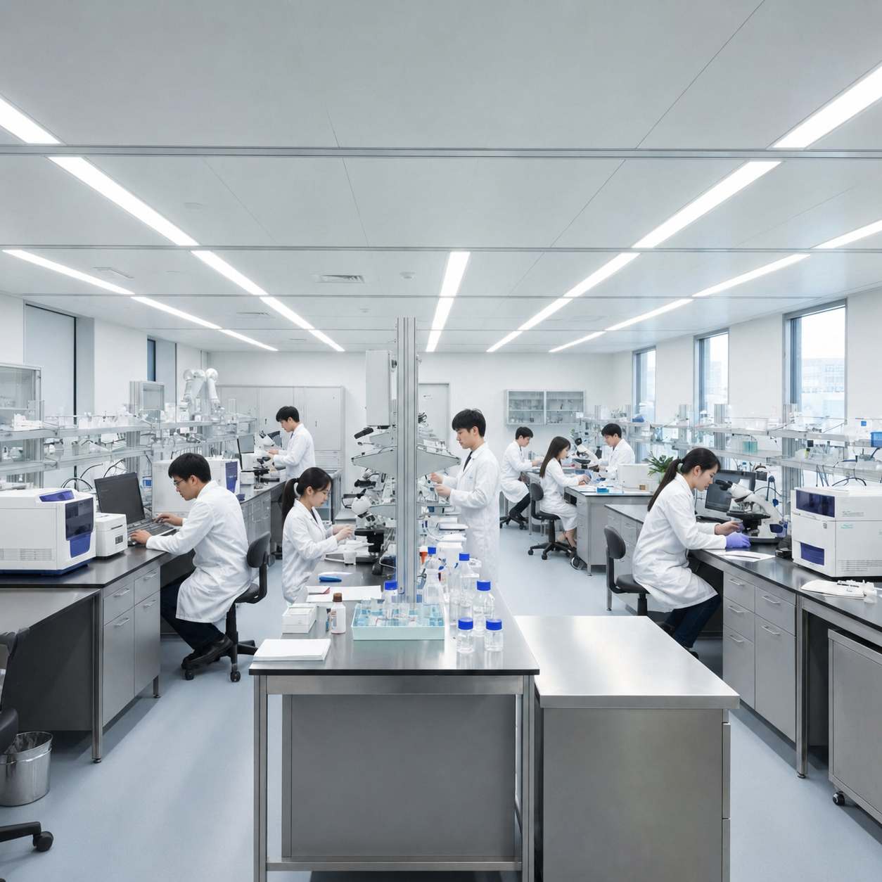 AI-powered Genomics Laboratory